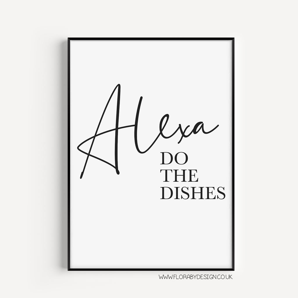 Alexa, Do The Dishes