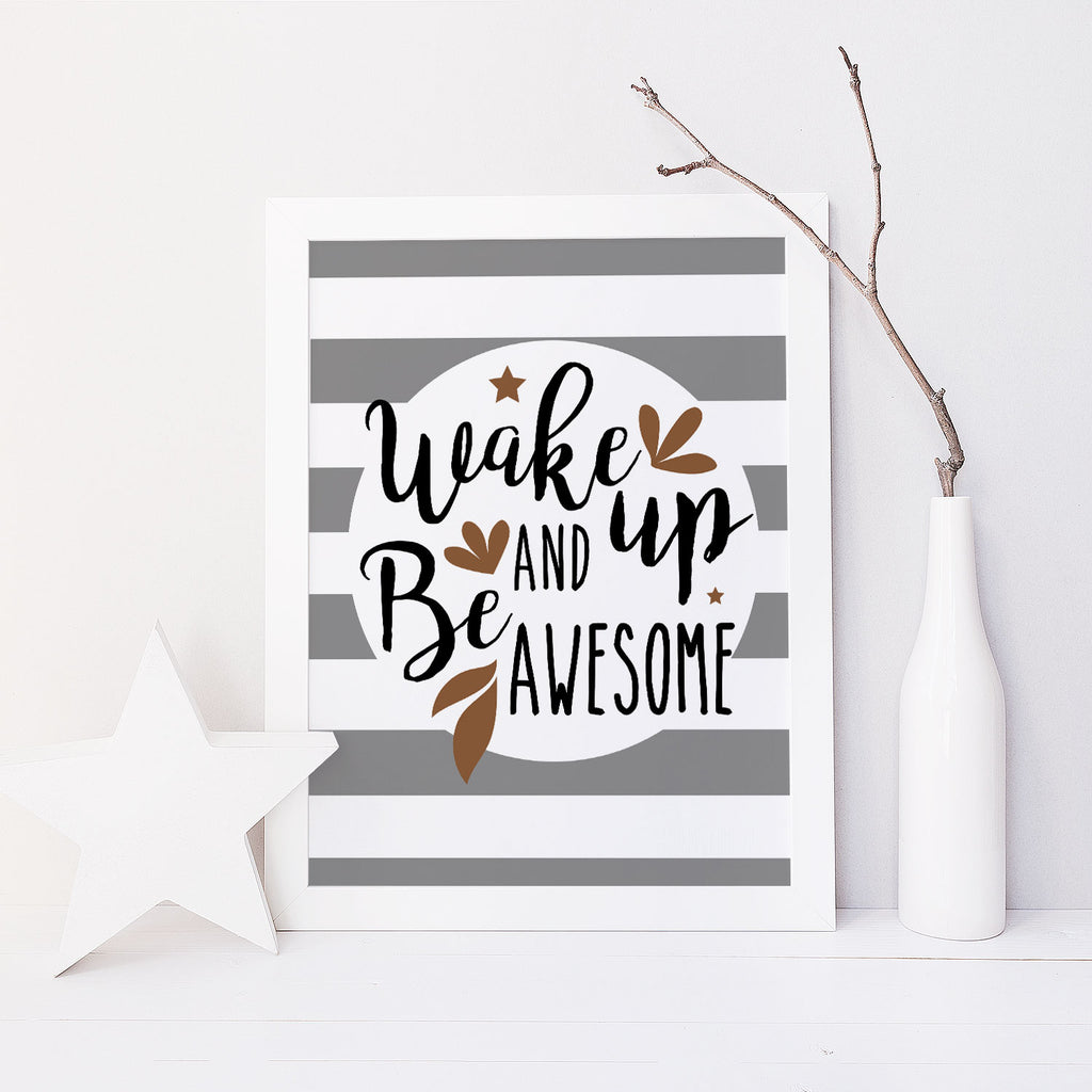 Be Awesome (Grey)